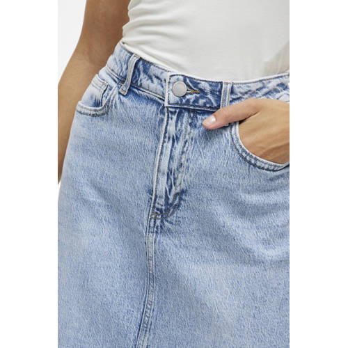 VILA spijkerrok light blue denim afbeelding
