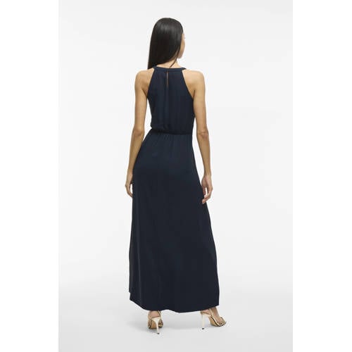 VILA maxi jurk donkerblauw afbeelding