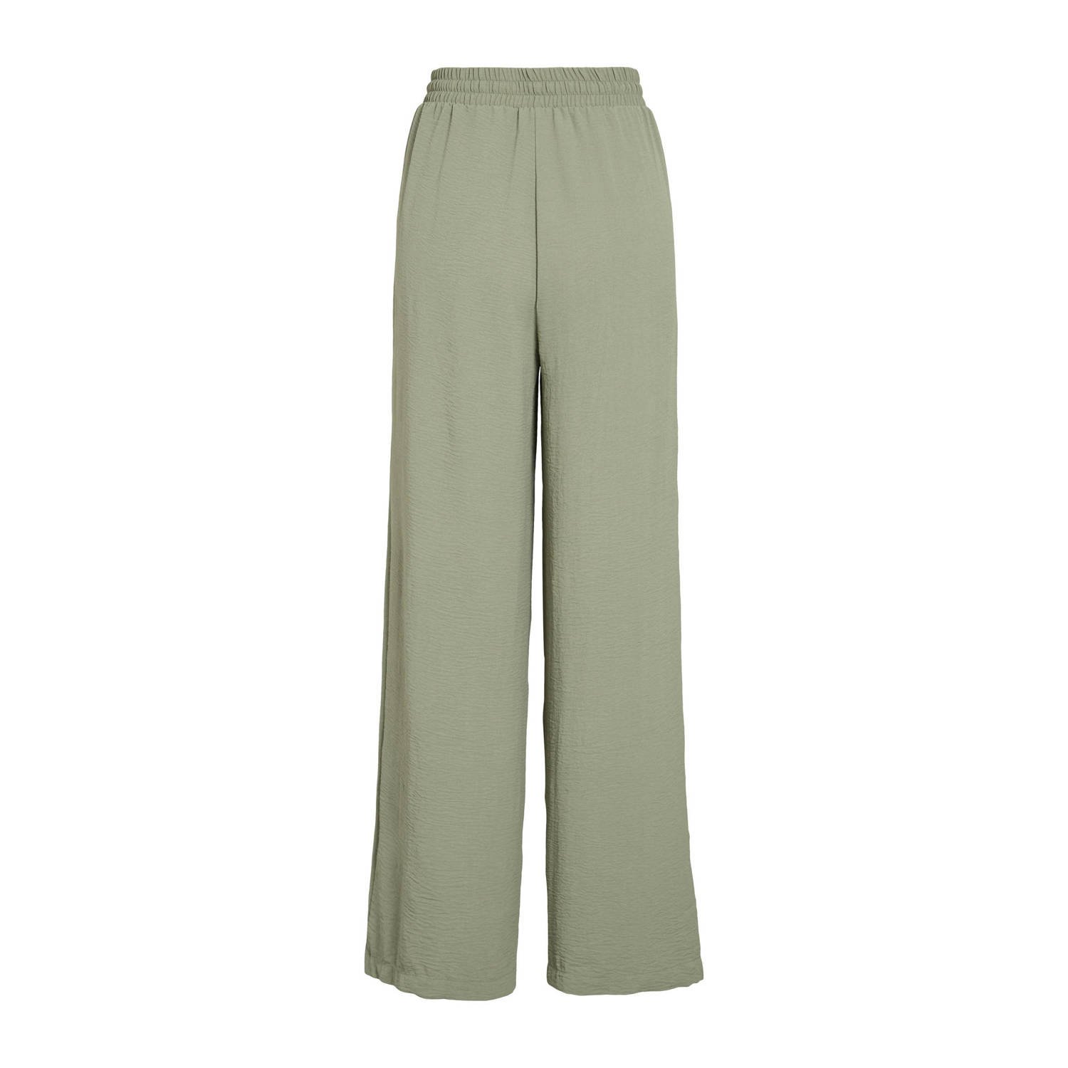 VILA casual broek groen