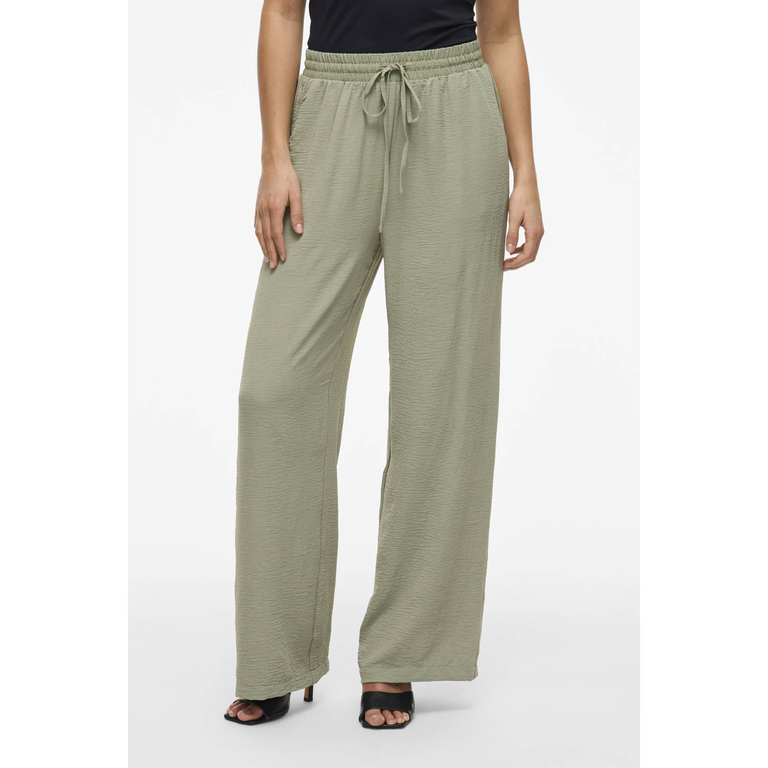 Vila Comfortbroek VIJOSA HW WIDE PANTS NOOS