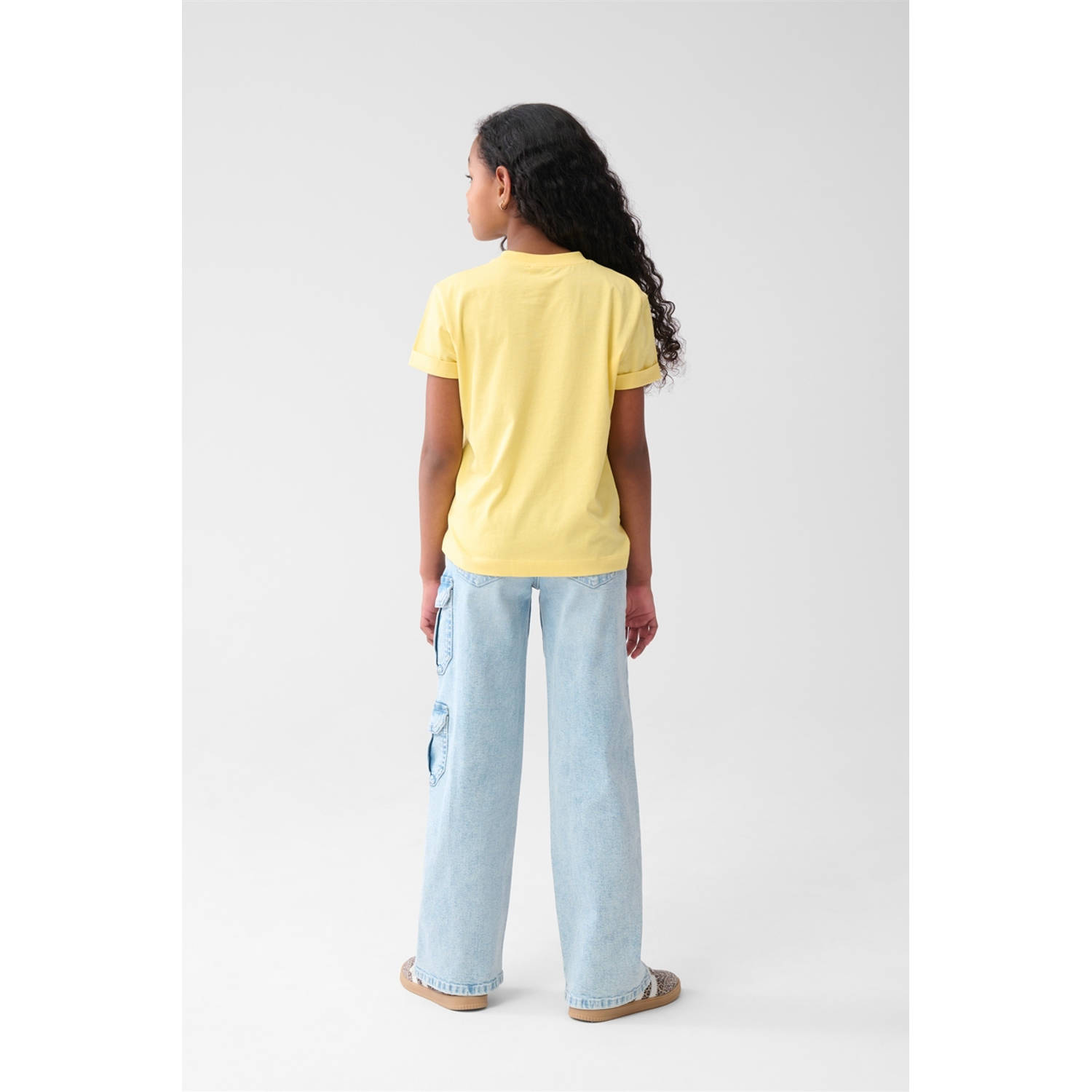 Shoeby t-shirt lichtgeel