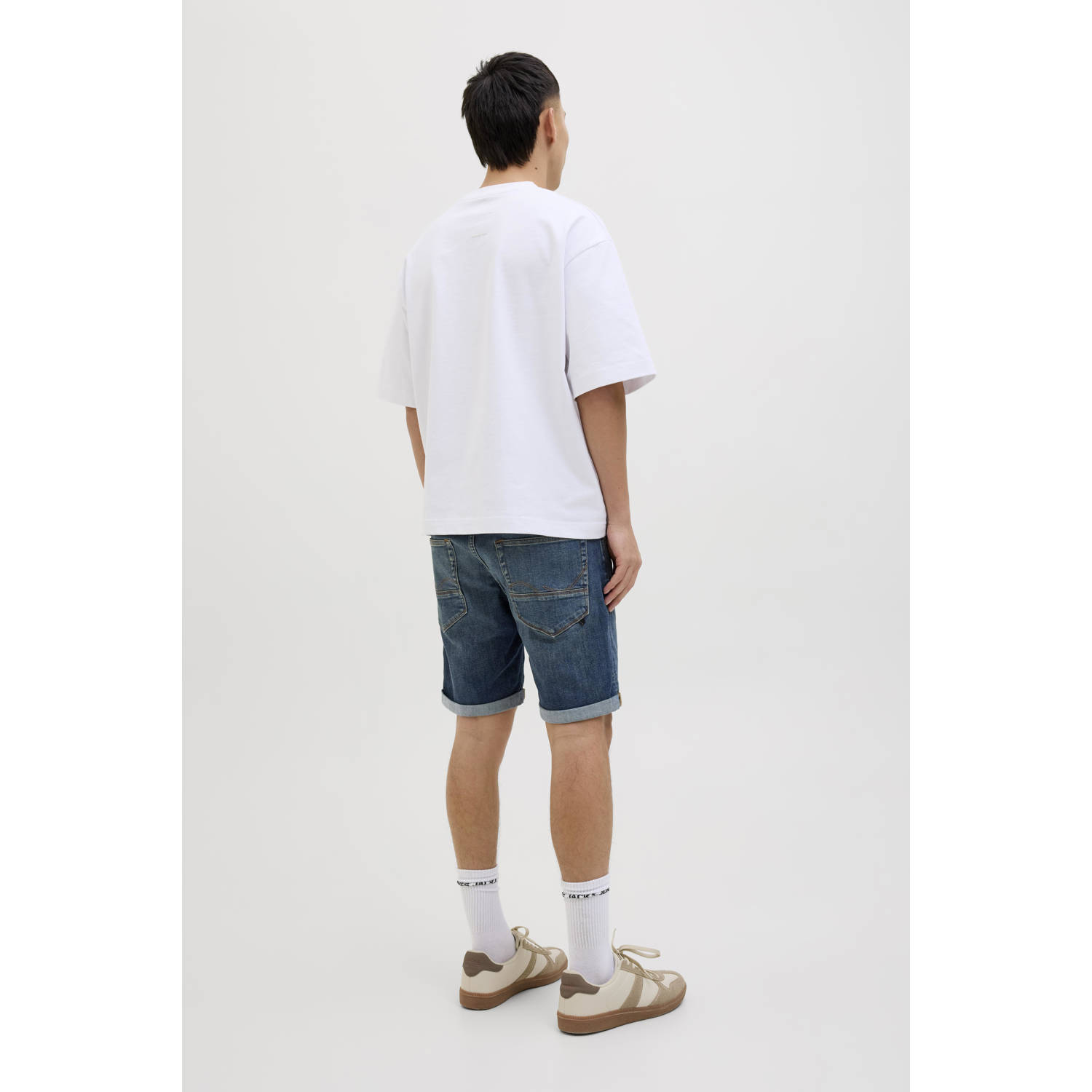 JACK & JONES JEANS INTELLIGENCE denim regular short medium blue denim