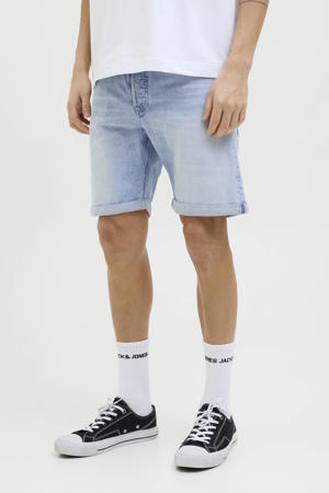denim regular short JJIRICK JJIORIGINAL light blue denim
