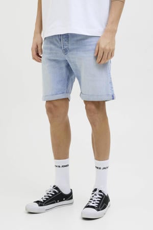 denim regular short JJIRICK JJIORIGINAL light blue denim