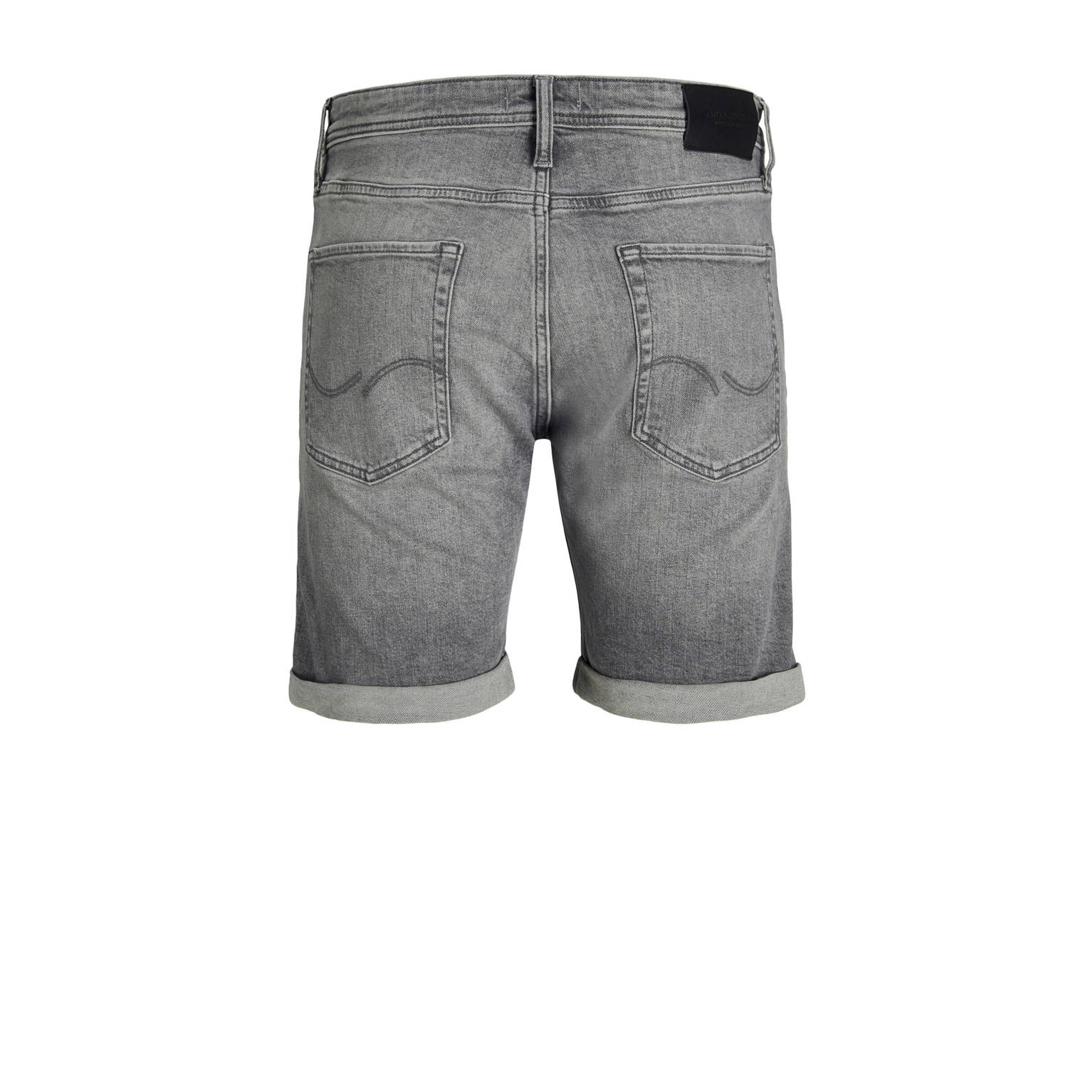 JACK & JONES JEANS INTELLIGENCE denim regular short JJIRICK JJIORIGINAL grey denim