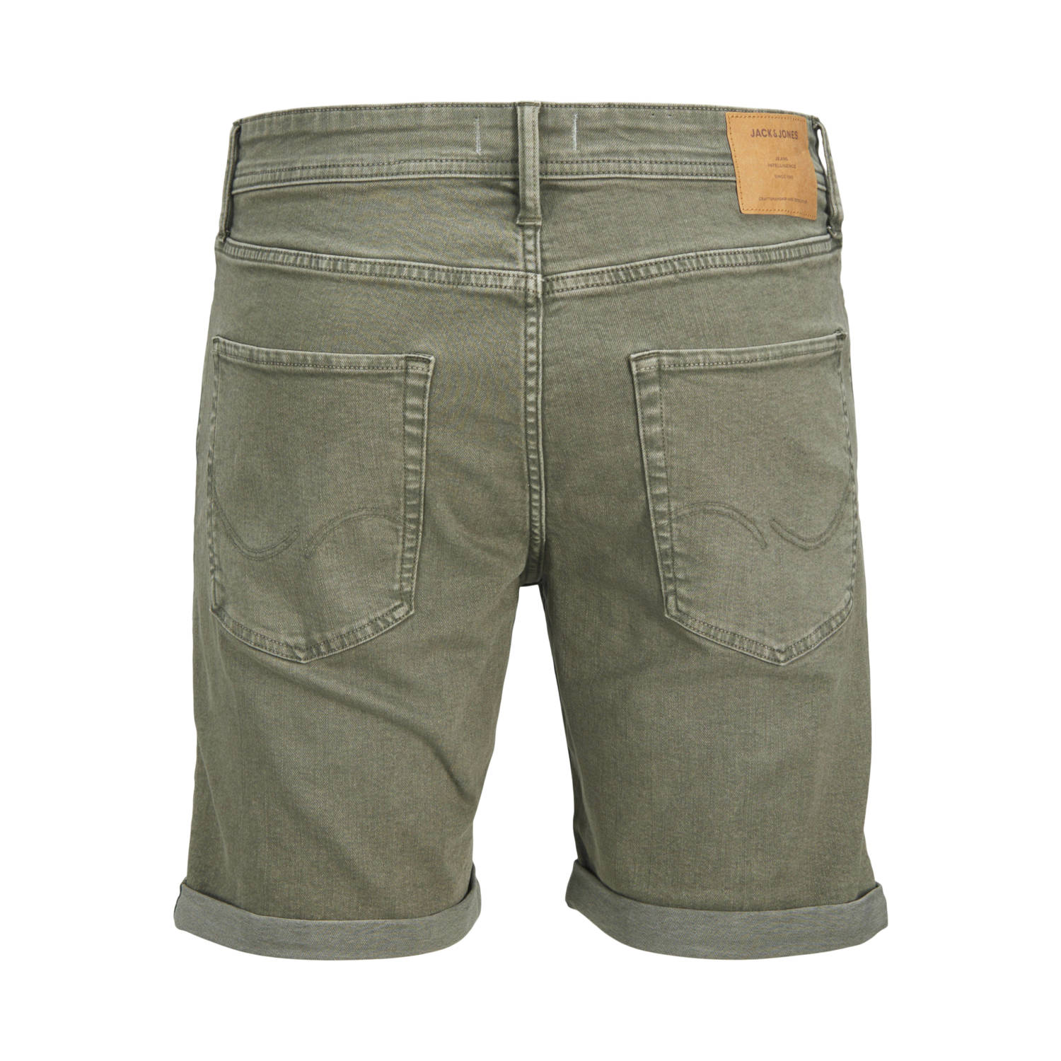 JACK & JONES JEANS INTELLIGENCE denim regular short groen