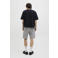 JACK & JONES JEANS INTELLIGENCE baggy denim short grey denim