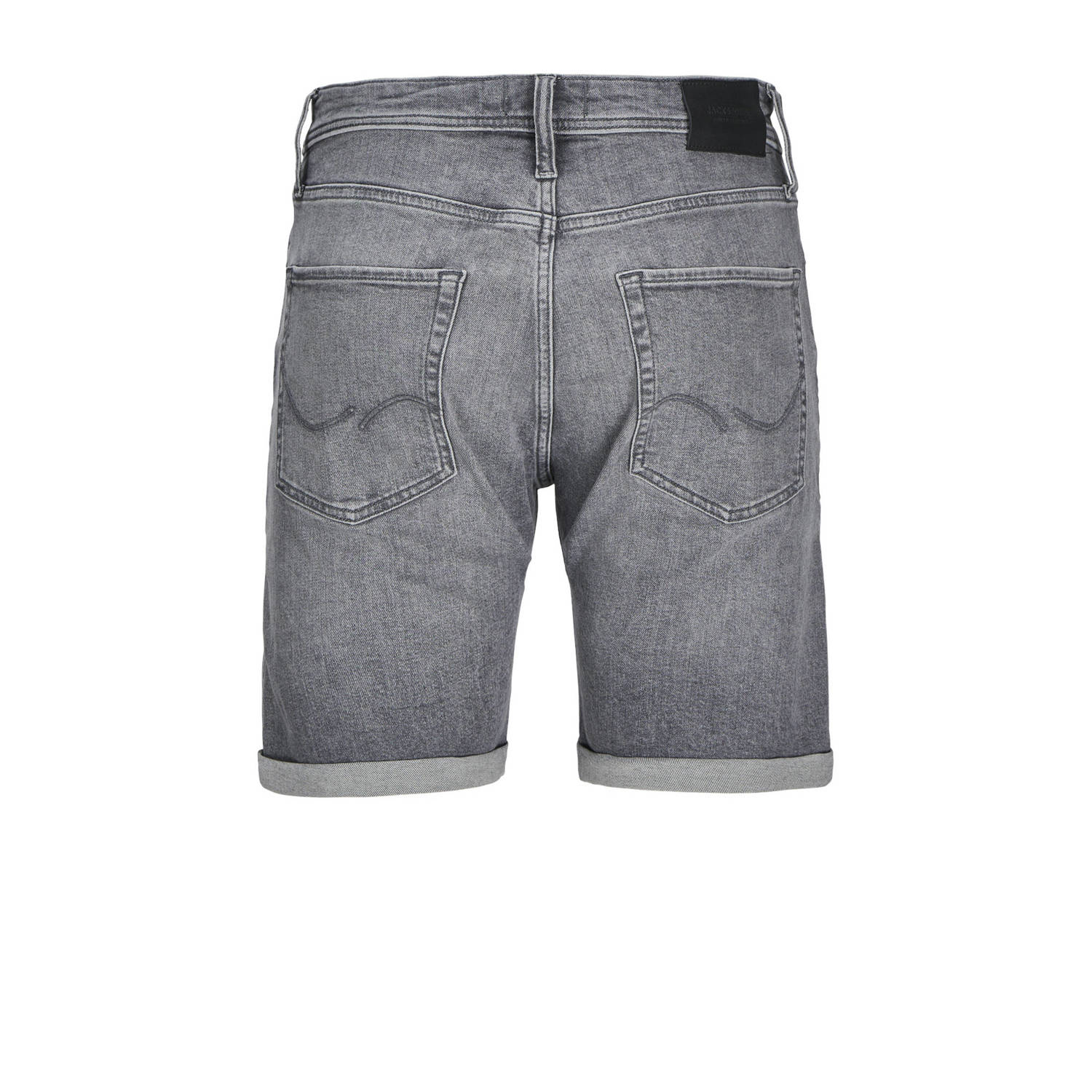 JACK & JONES JEANS INTELLIGENCE denim regular short JJIRICK JJIORIGINAL grey denim