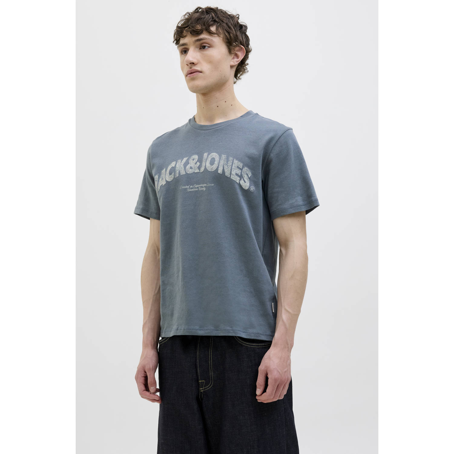 Jack & Jones T-shirt JORALMERIA BOLD BRANDING TEE SS CN