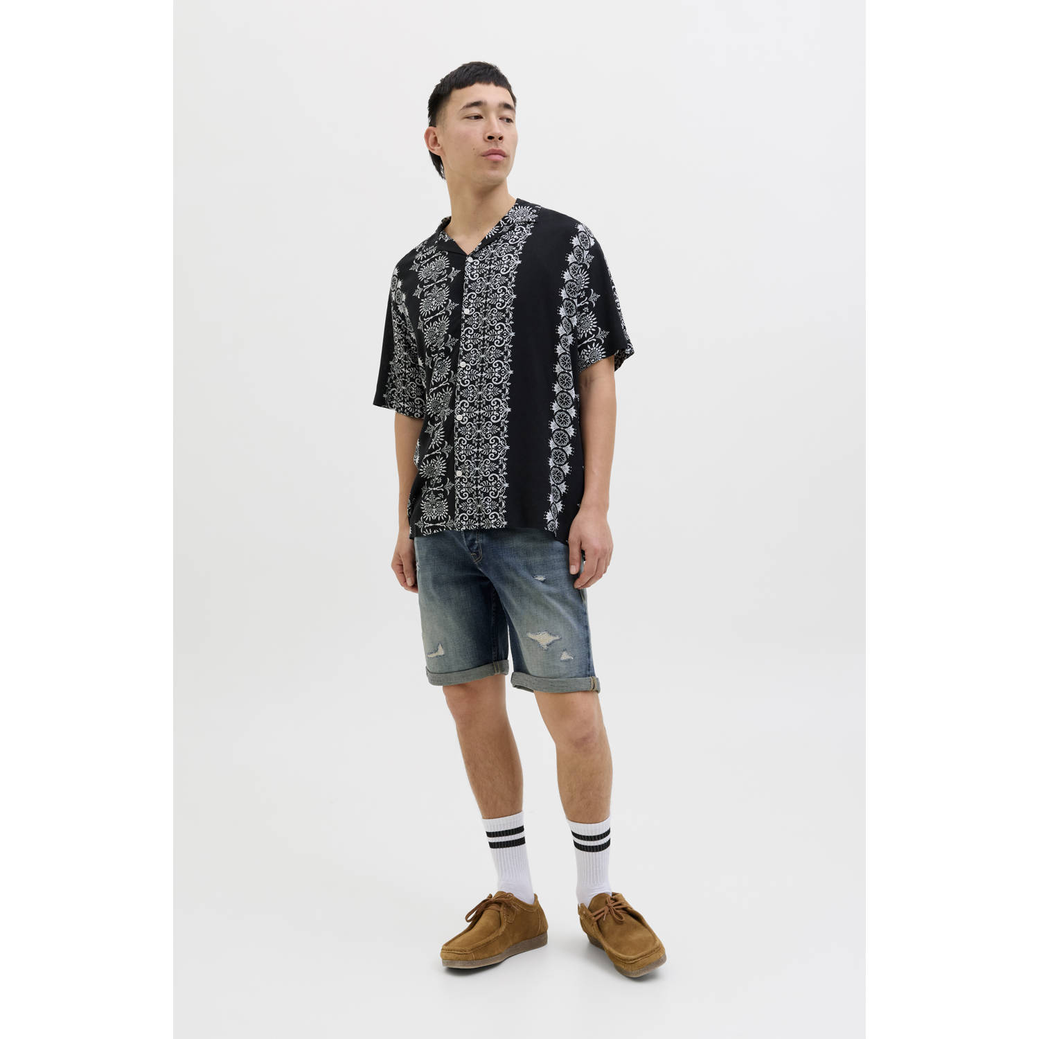 JACK & JONES JEANS INTELLIGENCE denim regular short blauw
