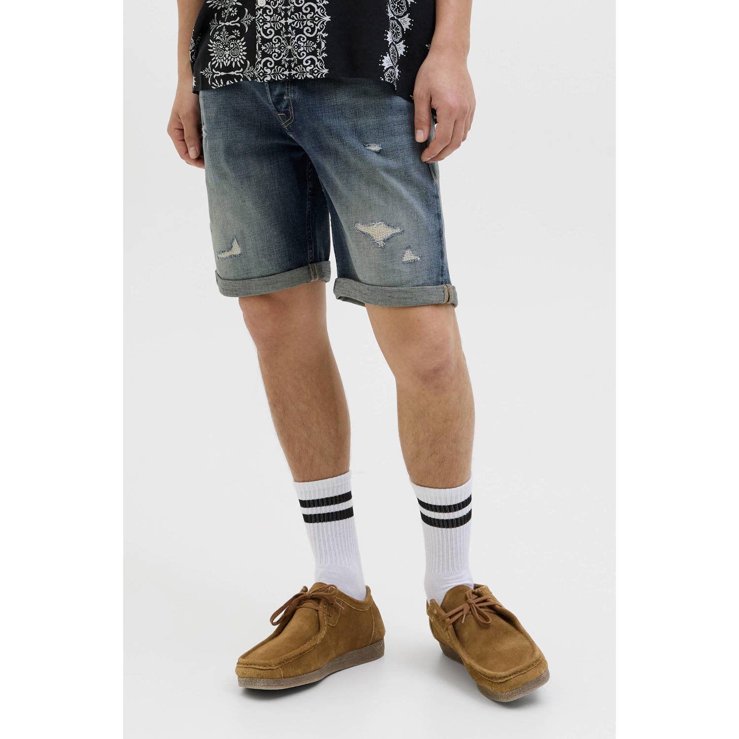 JACK & JONES JEANS INTELLIGENCE denim regular short blauw