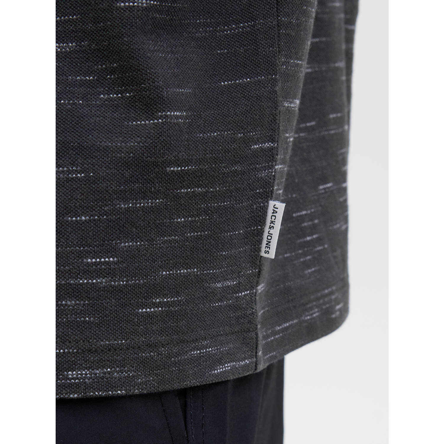 JACK & JONES CORE regular polo zwart