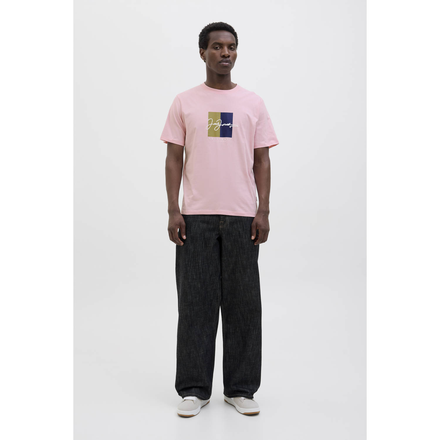 JACK & JONES ORIGINALS T-shirt roze