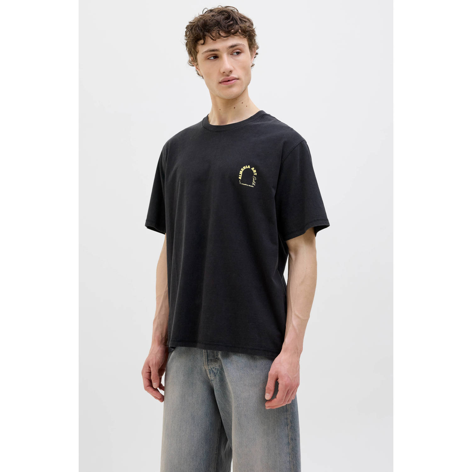 JACK & JONES ORIGINALS T-shirt zwart