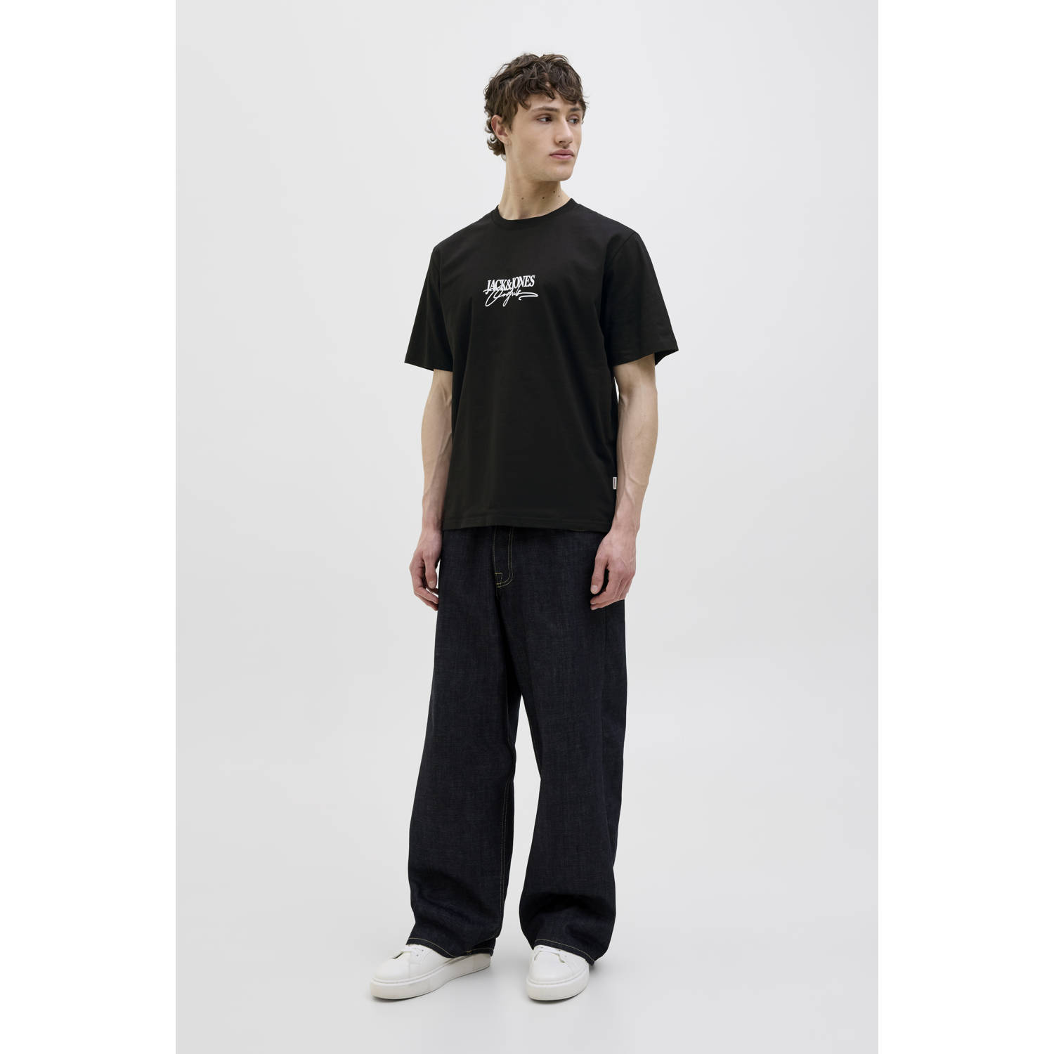 JACK & JONES ORIGINALS T-shirt zwart