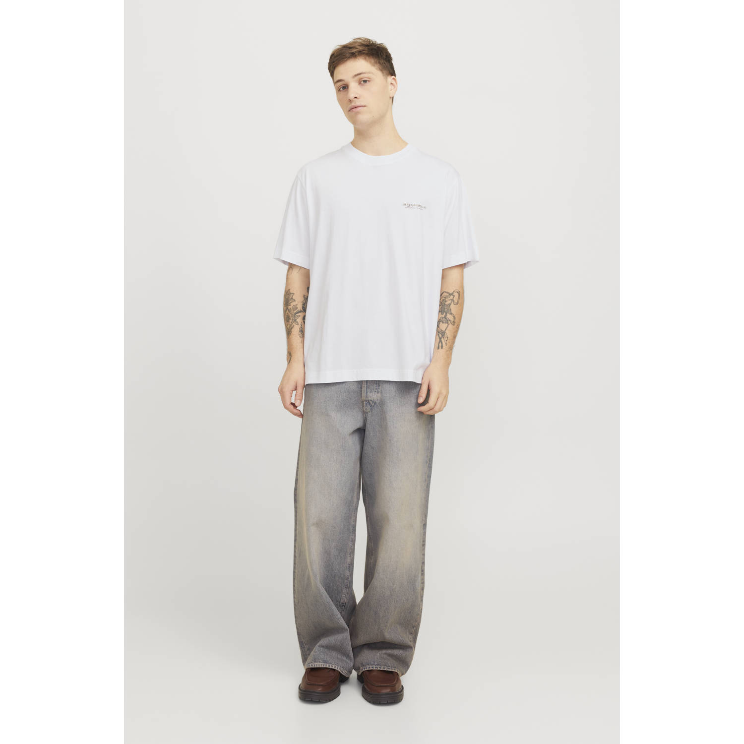 Jack & Jones T-shirt JORISLINGTON TYPE TEE SS CREW NECK SN