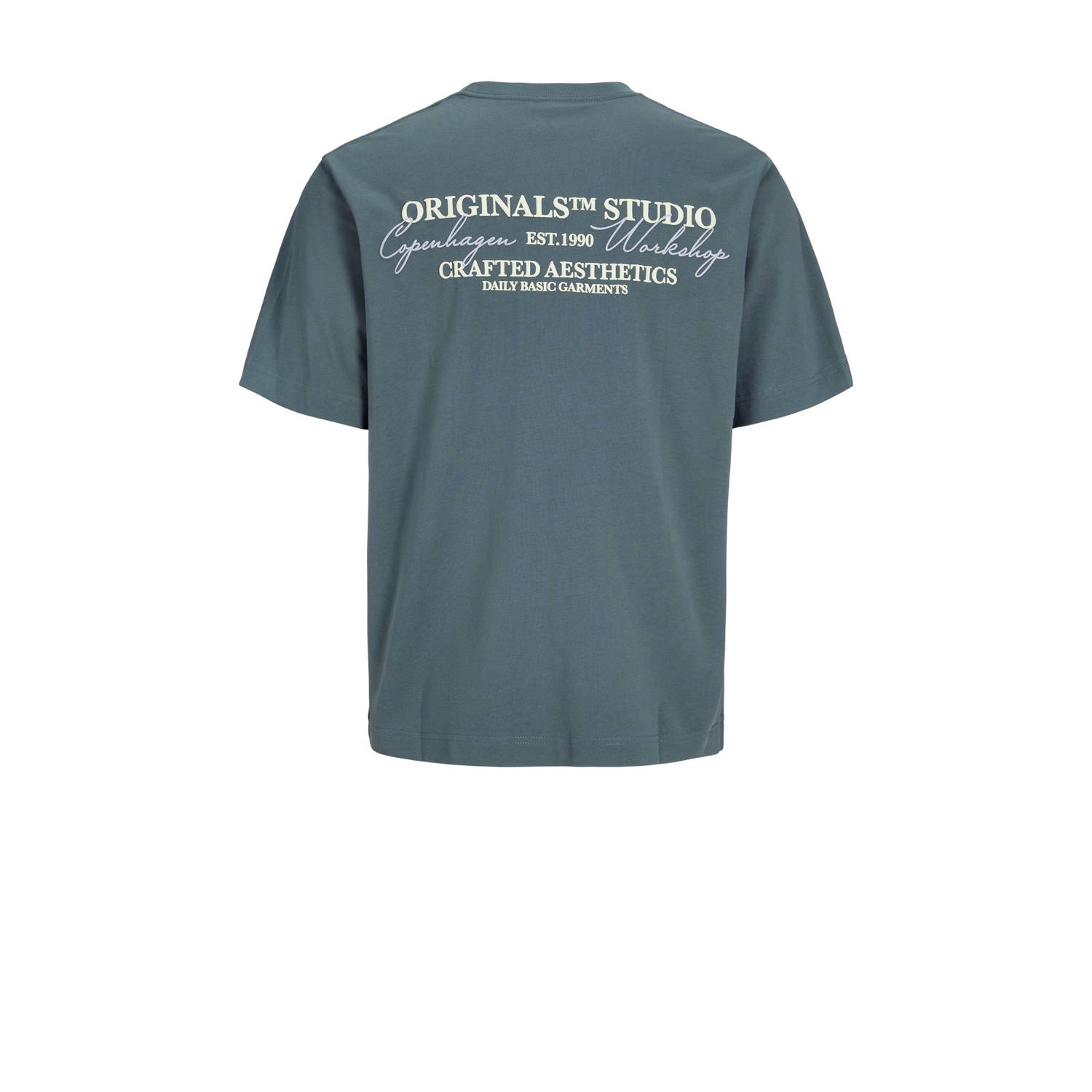 JACK & JONES ORIGINALS T-shirt grijsblauw