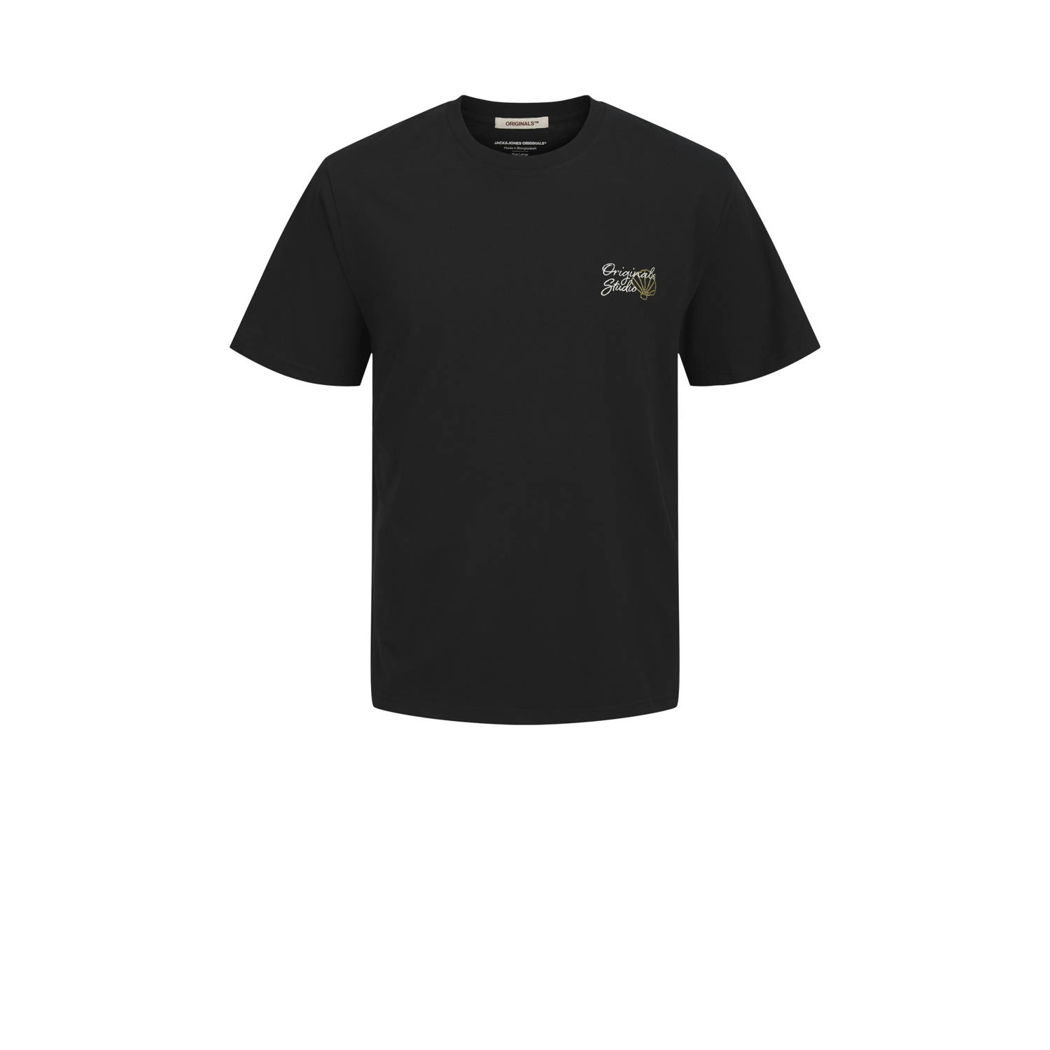 JACK & JONES ORIGINALS T-shirt zwart