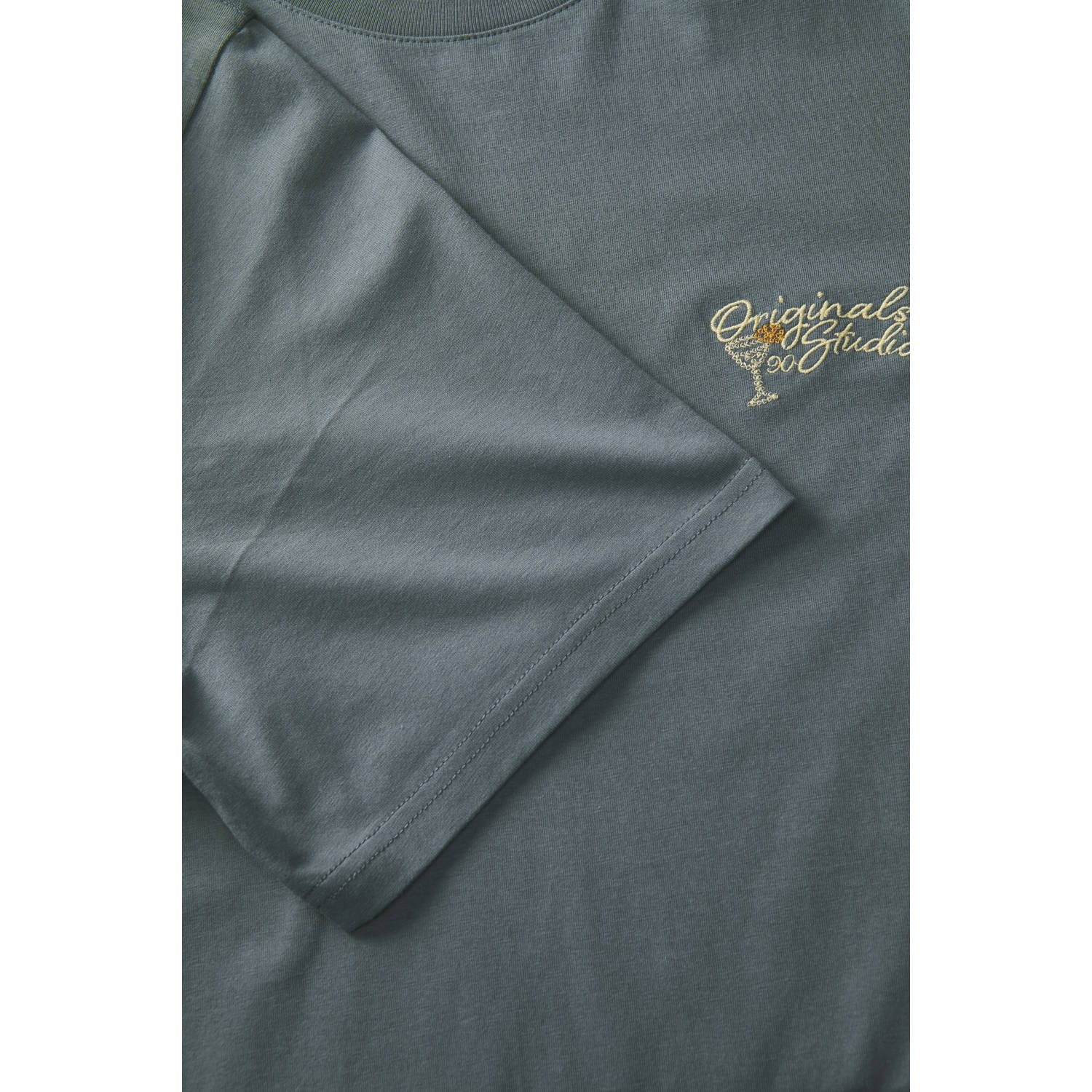 JACK & JONES ORIGINALS T-shirt grijsblauw