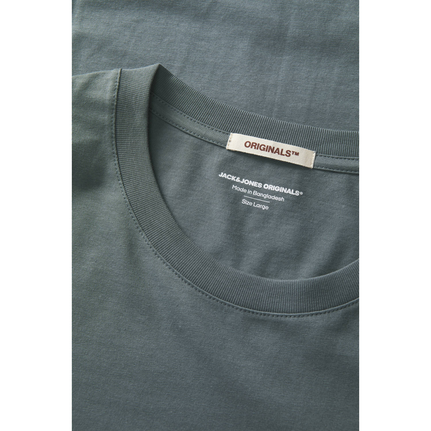 JACK & JONES ORIGINALS T-shirt grijsblauw