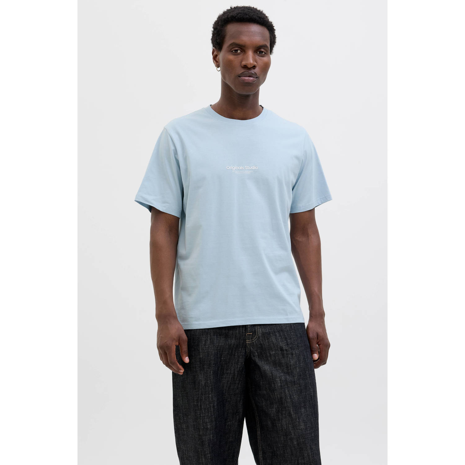 Jack & Jones Shirt met ronde hals JORVESTERBRO TEE SS CREW NECK NOOS