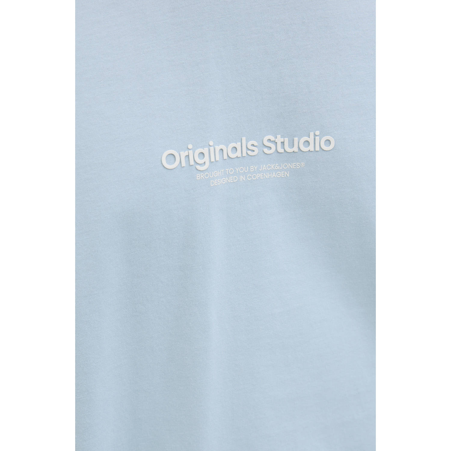 JACK & JONES ORIGINALS T-shirt lichtblauw