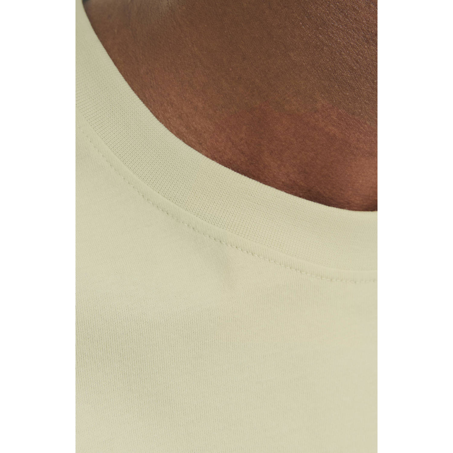 JACK & JONES ORIGINALS regular T-shirt JORVESTERBRO met printopdruk lichtgroen