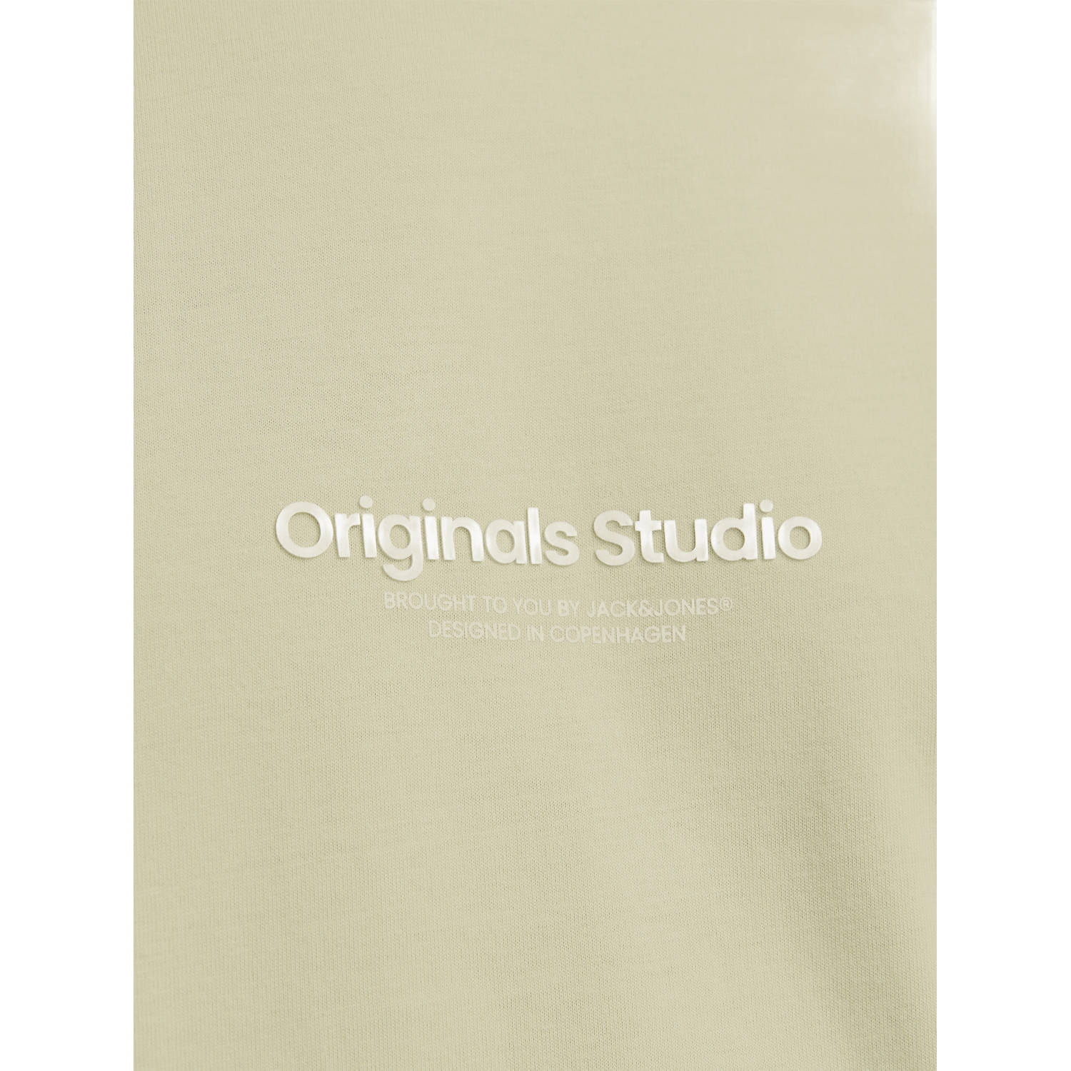 JACK & JONES ORIGINALS regular T-shirt JORVESTERBRO met printopdruk lichtgroen