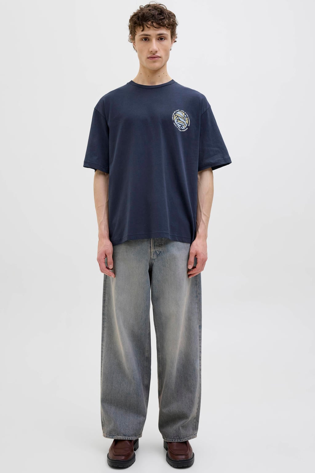 JACK & JONES PREMIUM T-shirt blauw