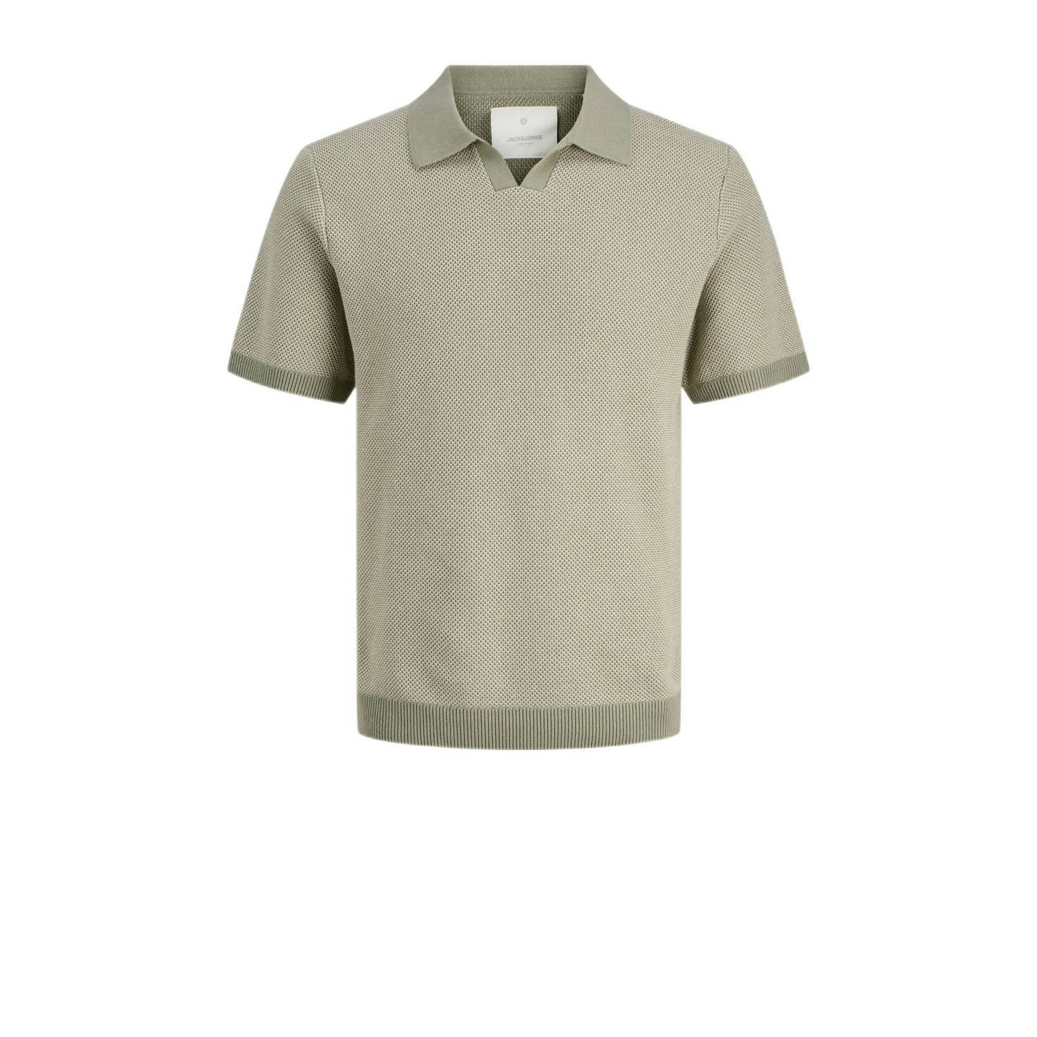 Jack & Jones Premium Regular fit poloshirt met V-hals model 'CEASTON'