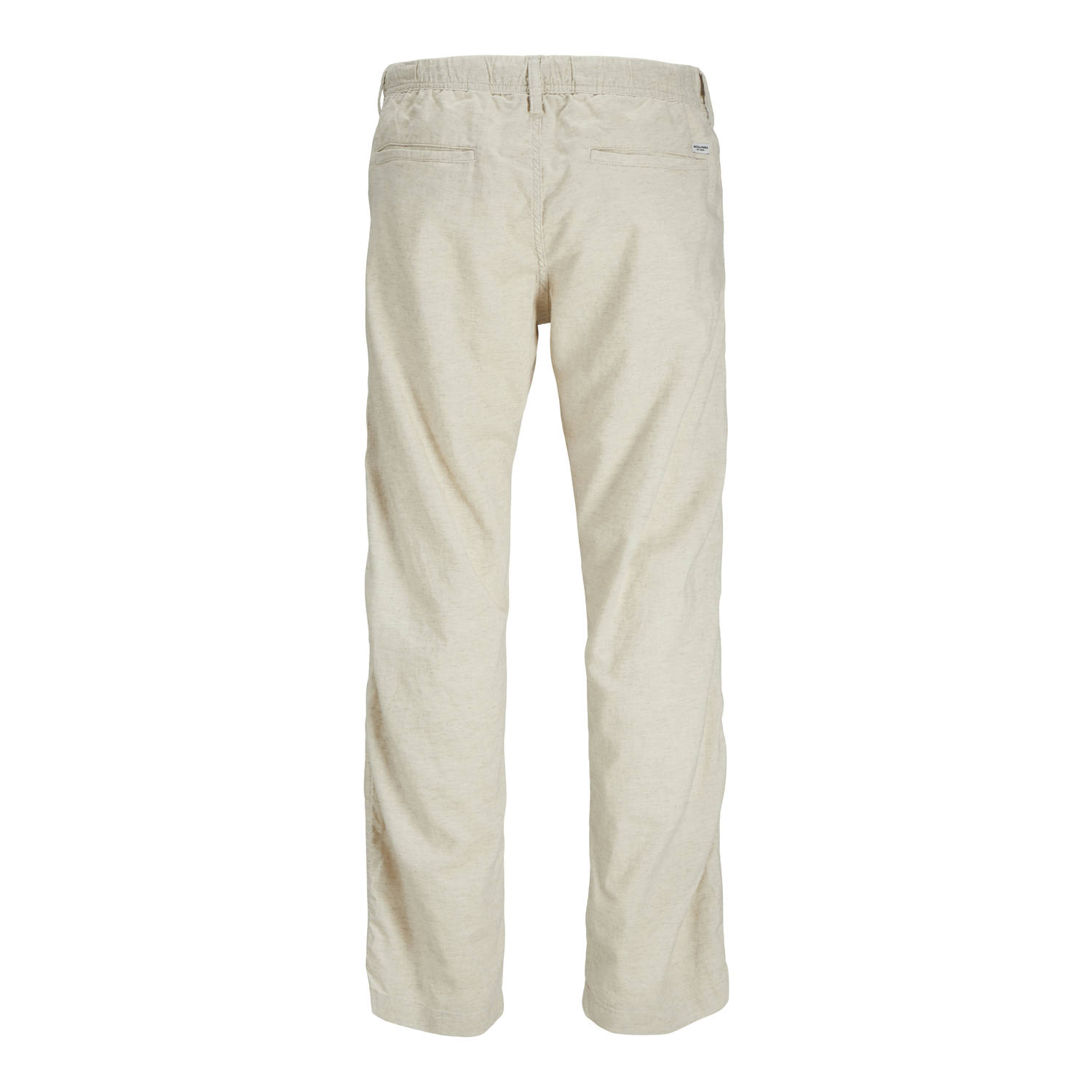 JACK & JONES PANTS STUDIO relaxed casual broek ecru