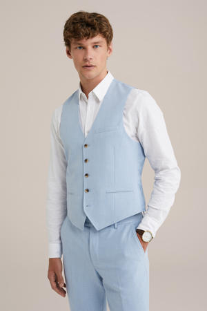 gilet lichtblauw