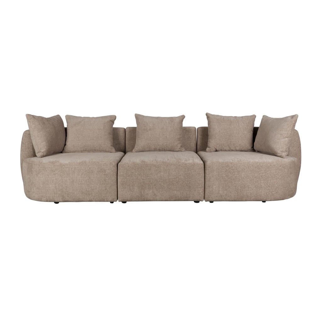 Dutchbone 4-zitsbank Rocca - taupe