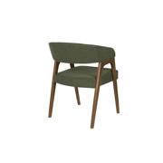 thumbnail: Dutchbone  Adamello Eetkamerstoelen Groen - Set van 2