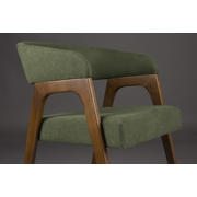 thumbnail: Dutchbone  Adamello Eetkamerstoelen Groen - Set van 2