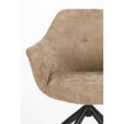 thumbnail: Housecraft Living  Wiz Eetkamerstoelen Draaibaar Bruin - Set van 2