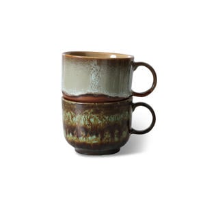 theemok 70s (Ø10,4 cm) (425 ml) (set van 2)