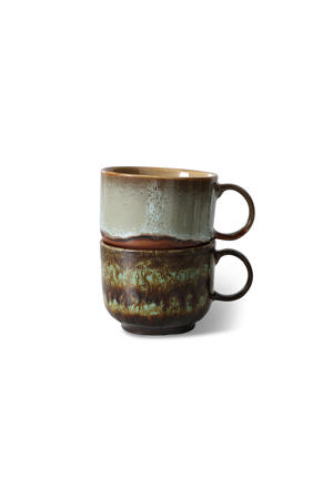 theemok 70s (Ø10,4 cm) (425 ml) (set van 2)