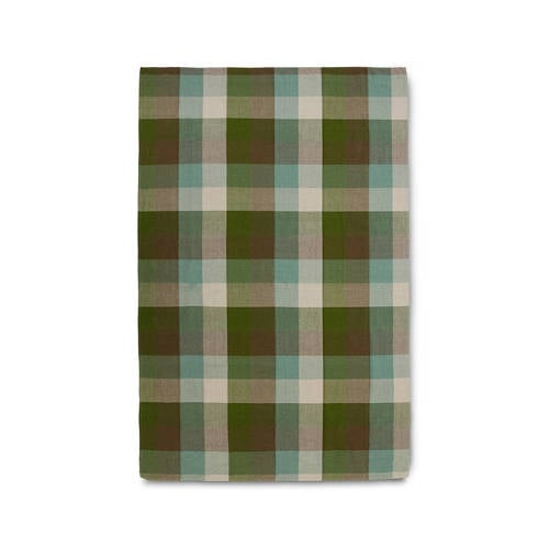 HKLIVING Vida geblokt tafelkleed (140x220cm) afbeelding