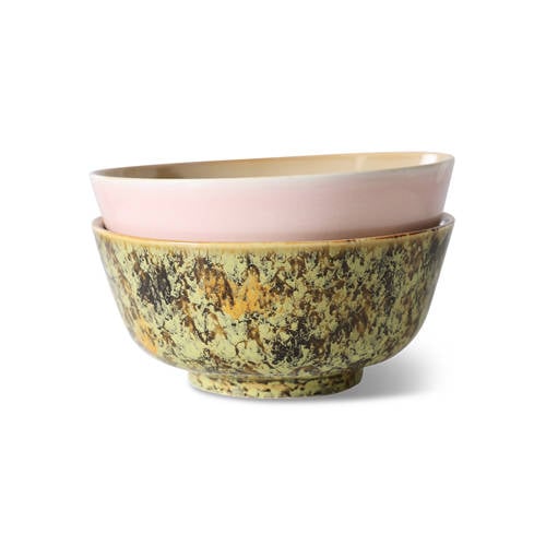 HKLIVING ramen kom 70s (Ø19 cm) (set van 2) afbeelding