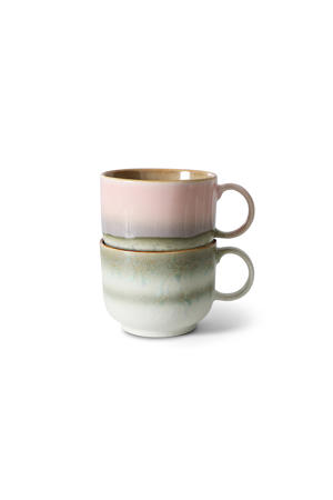 theemok 70s (Ø10,4 cm) (425 ml) (set van 2)