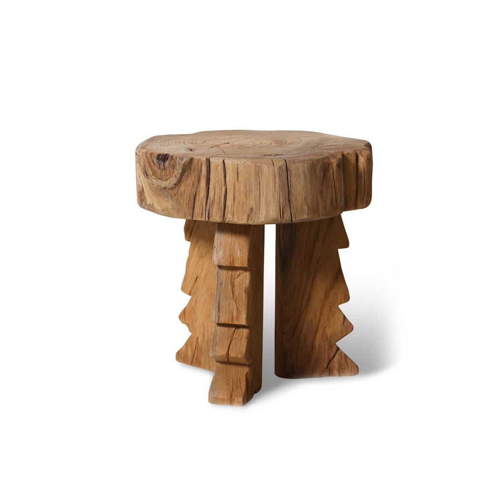 HKLIVING kruk Carved