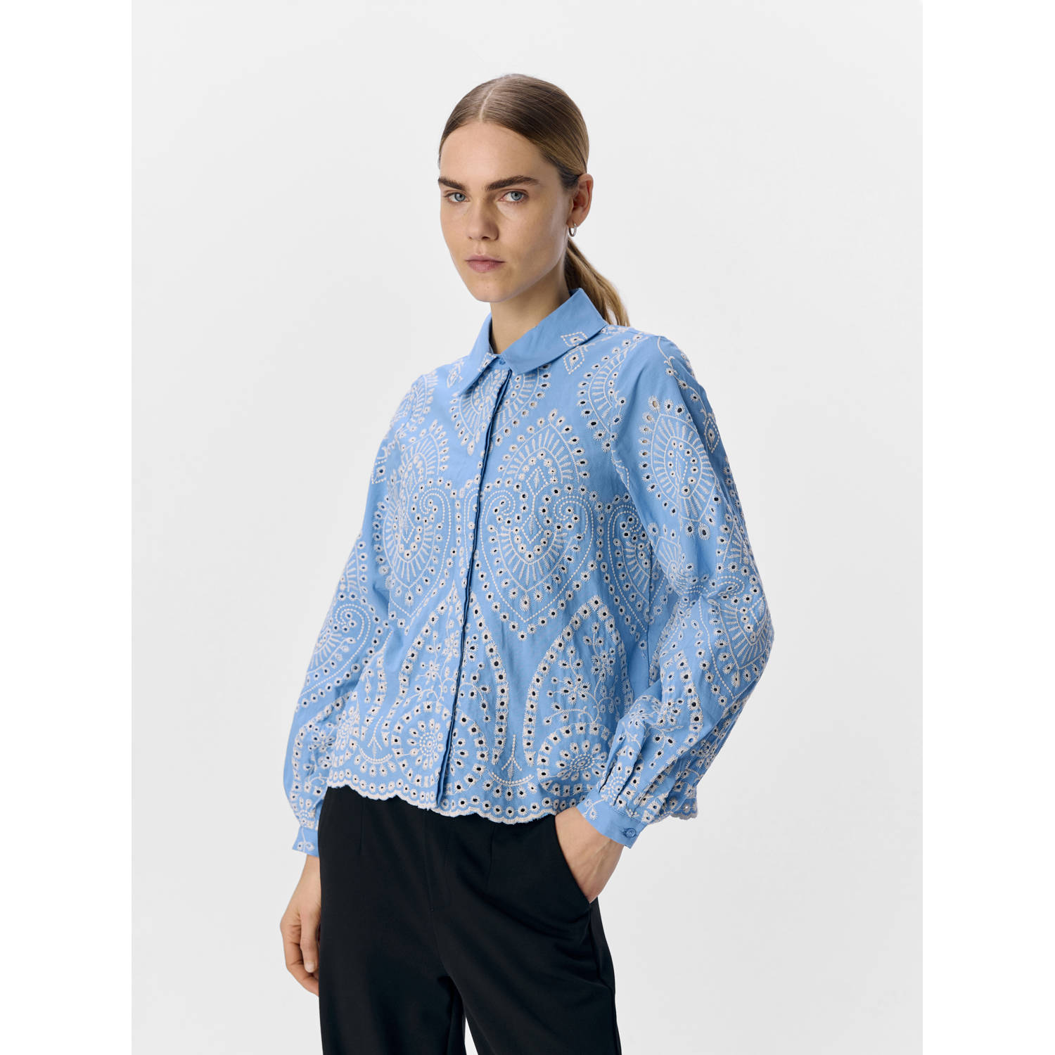 OBJECT blouse broderie