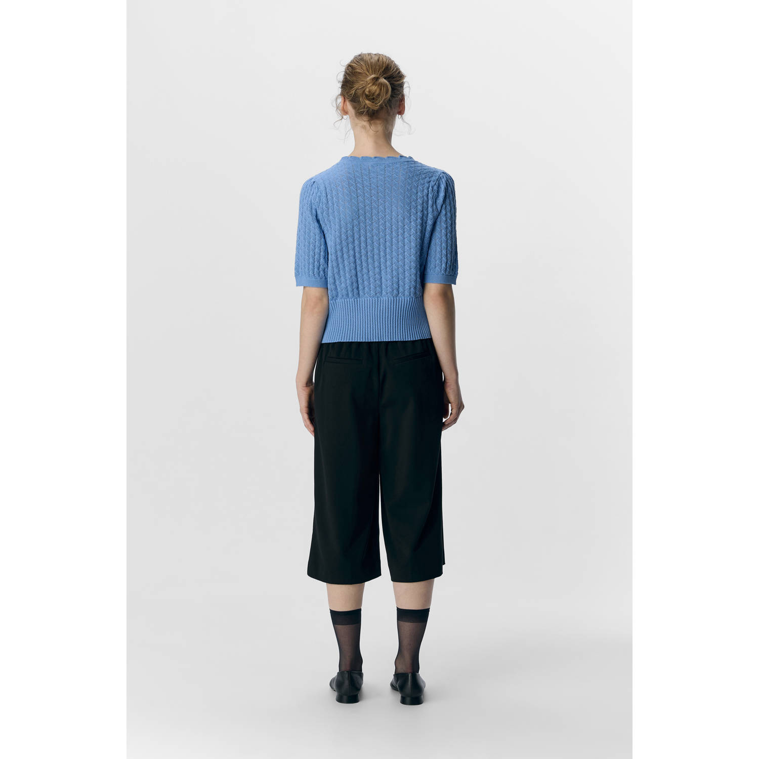 OBJECT vest lichtblauw