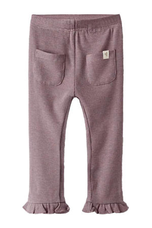 slim legging aubergine