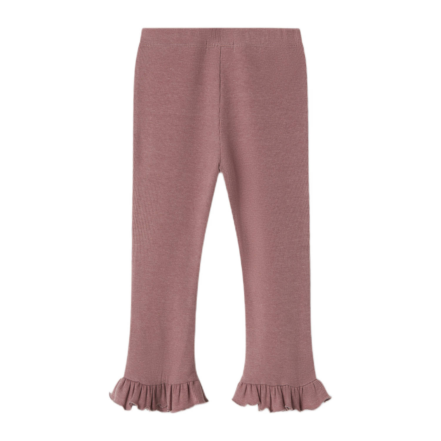 LIL' ATELIER MINI bootcut casual broek oudroze
