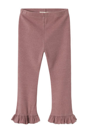 bootcut casual broek oudroze