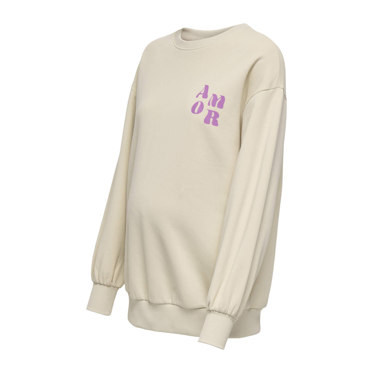 ONLY MATERNITY zwangerschaps sweater ecru