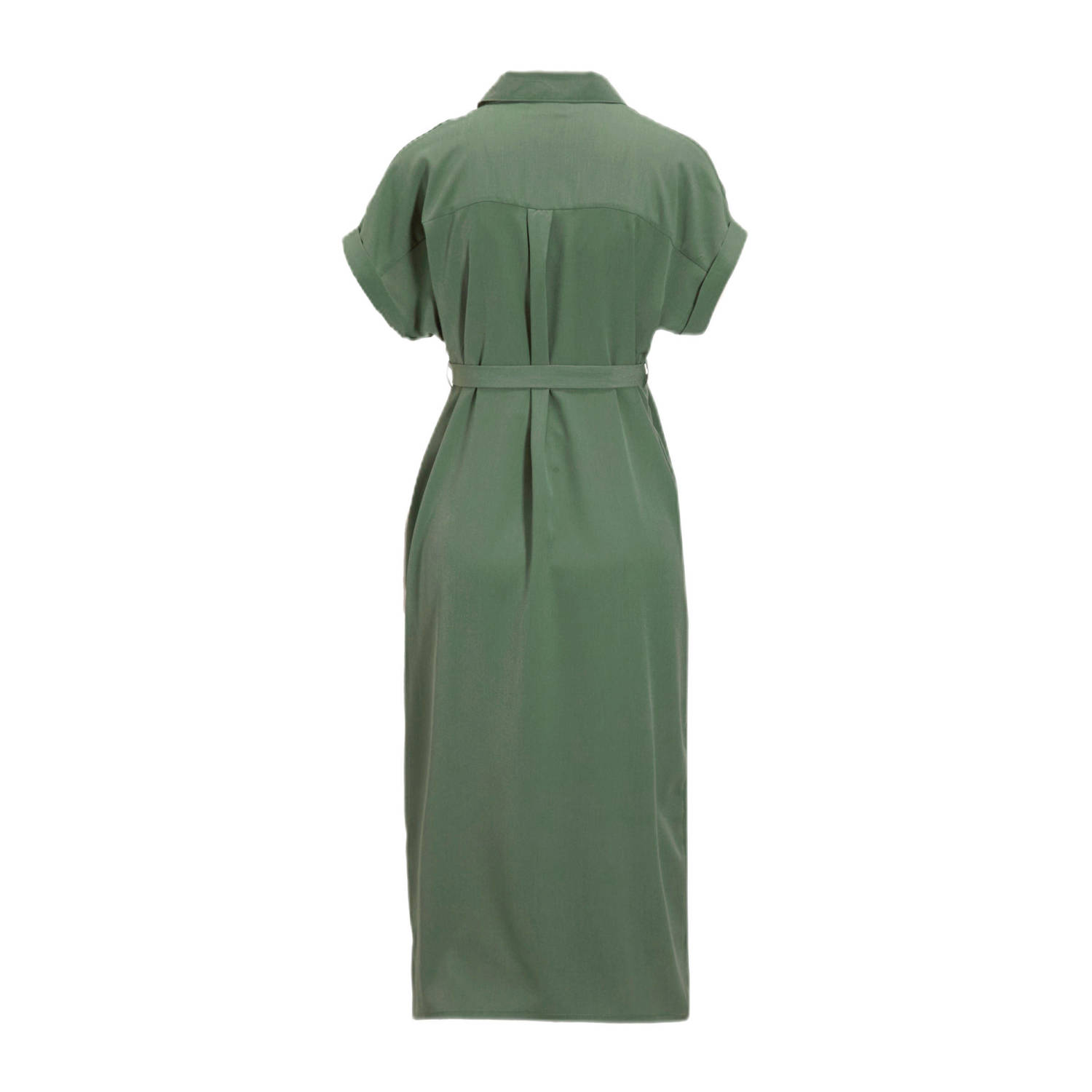 ONLY MATERNITY zwangerschaps- en voedings midi jurk groen