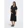 ONLY MATERNITY zwangerschaps midi jurk zwart